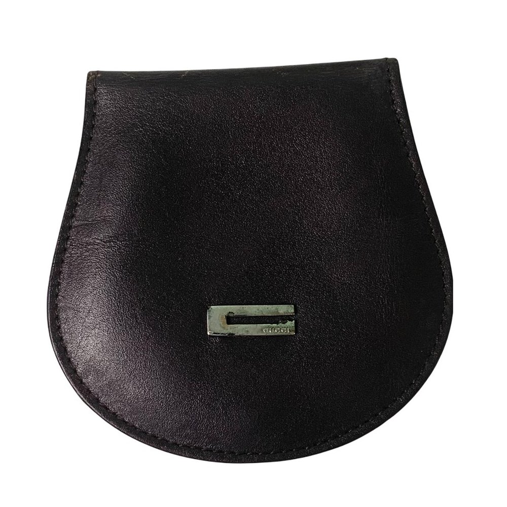Gucci Vintage Leather Coin Pouch